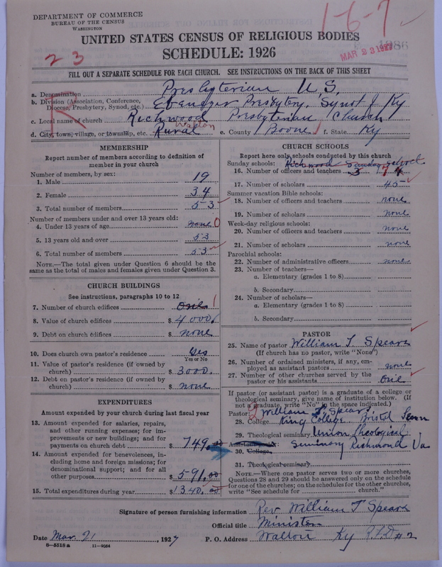 Scan of Presbyterian Church in the United States: 1986