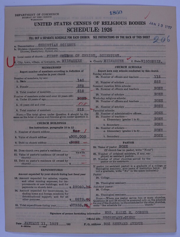 Scan of Church of Christ, Scientist: 1860