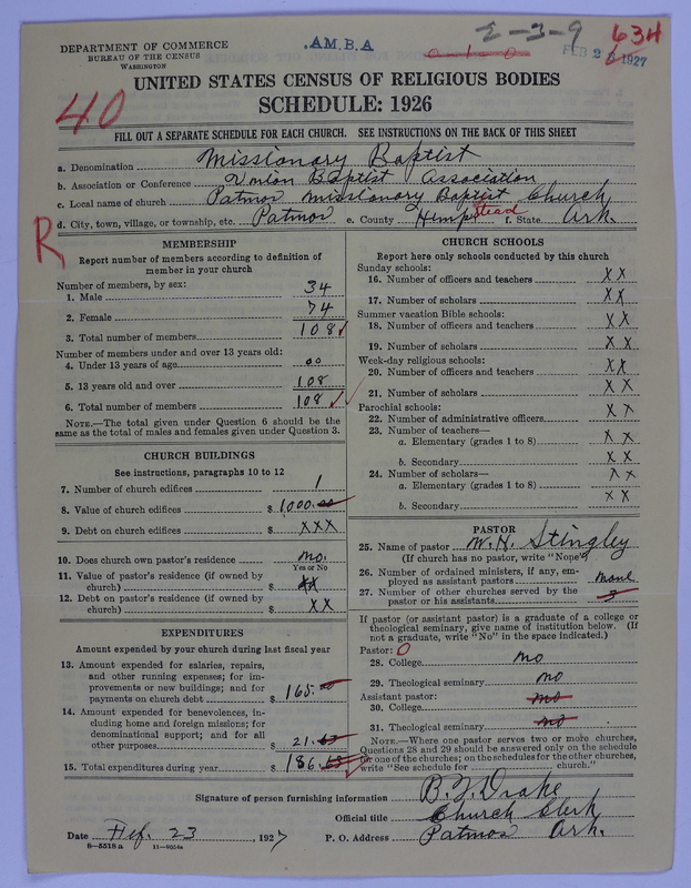 Scan of Landmark Baptist of America: 634