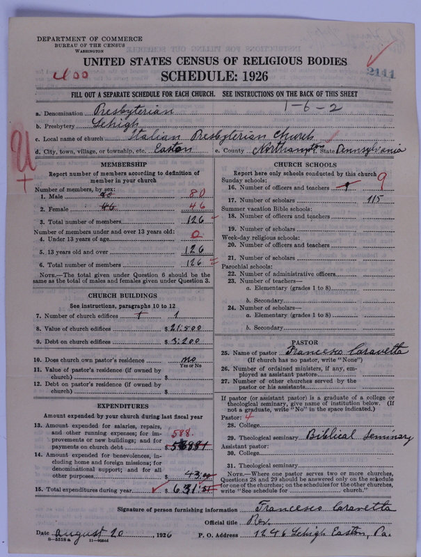 Scan of Presbyterian Church in the United States of America: 2111