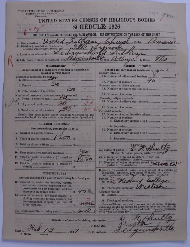 Scan of United Lutheran Church in America: 2598