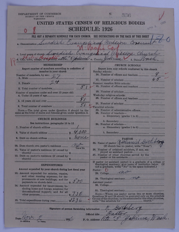 Scan of Swedish Evangelical Mission Covenant of America: 336