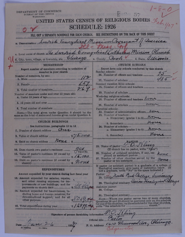 Scan of Swedish Evangelical Mission Covenant of America: 57