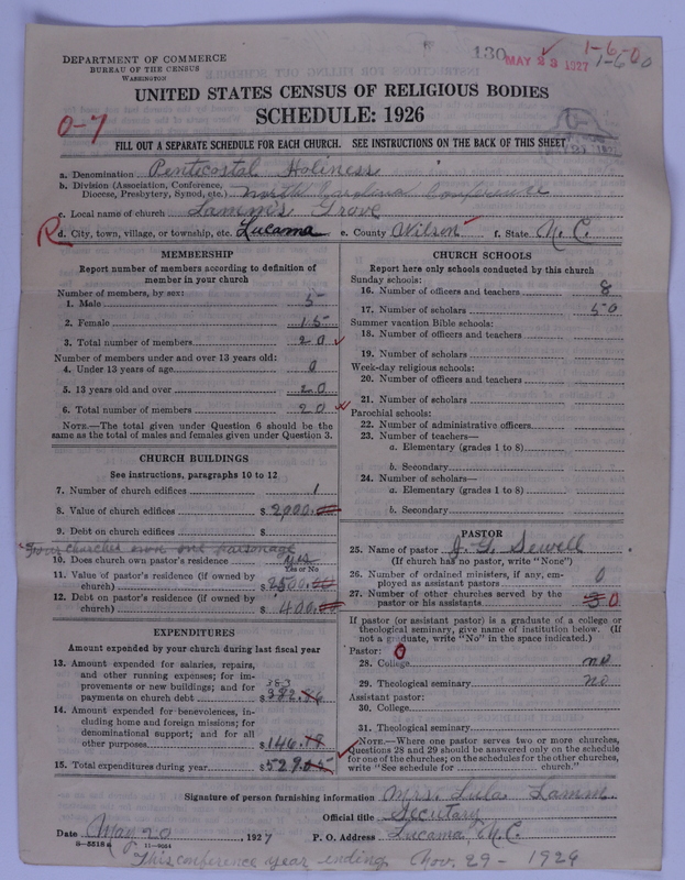 Scan of Pentecostal Holiness Church: 130