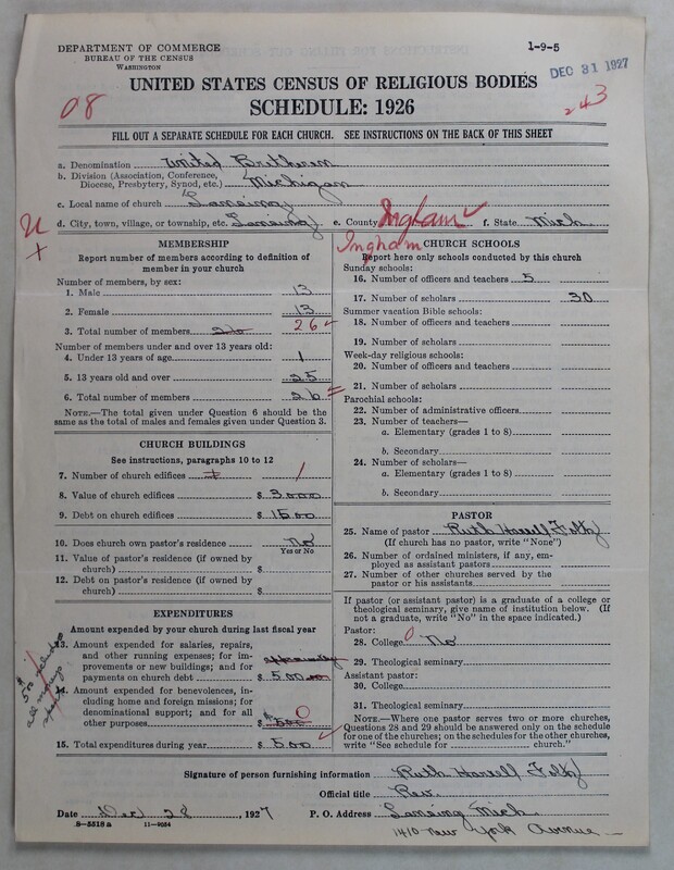 Scan of Church of the United Brethren in Christ (Old Constitution): 243