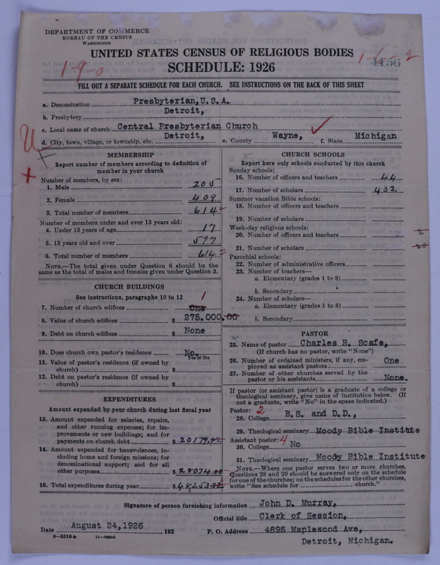 Scan of Presbyterian Church in the United States of America: 4156