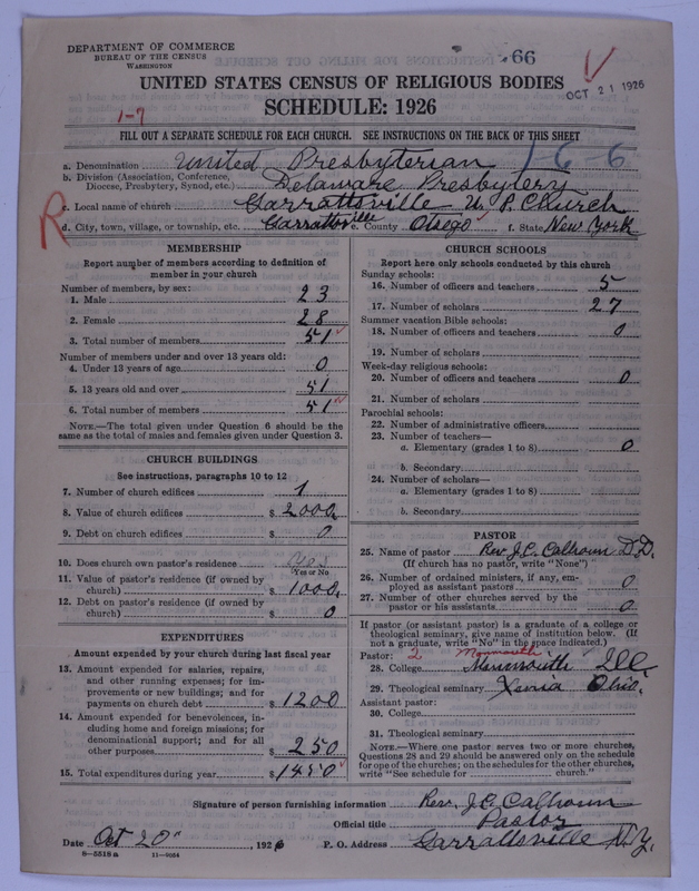Scan of United Presbyterian Church of North America: 66