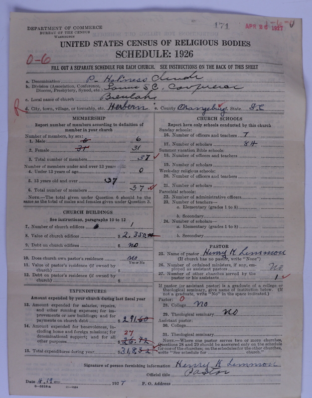 Scan of Pentecostal Holiness Church: 171