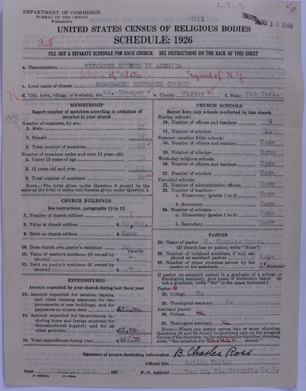 Scan of Reformed Church in America: 261