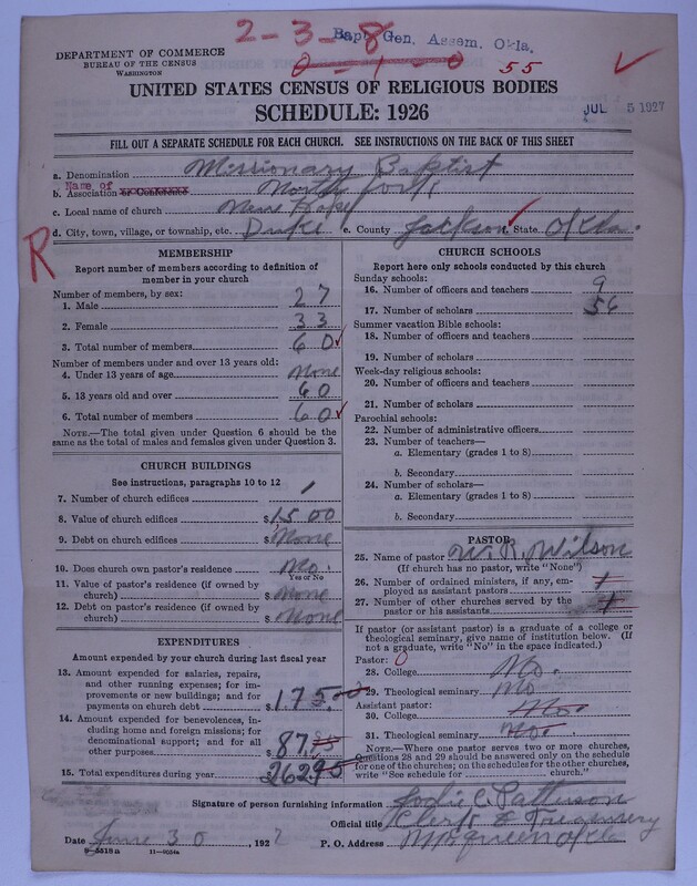 Scan of Missionary Baptist General Assembly of Oklahoma: 55
