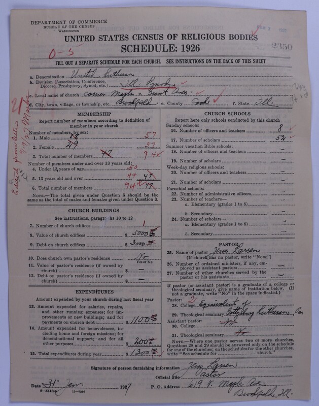Scan of United Lutheran Church in America: 2350