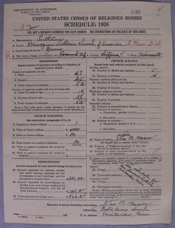 Scan of Norwegian Lutheran Church of America: 533