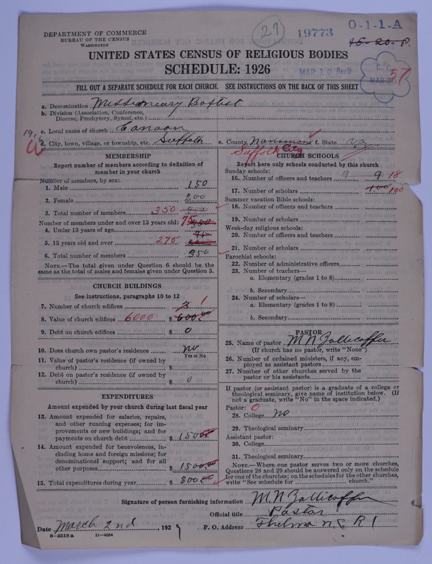 Scan of Negro Baptists: 19773