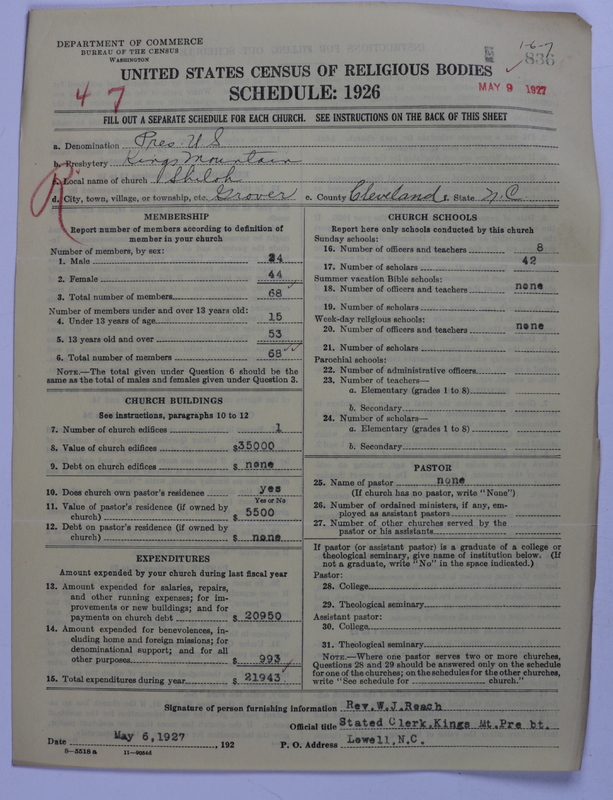 Scan of Presbyterian Church in the United States: 836