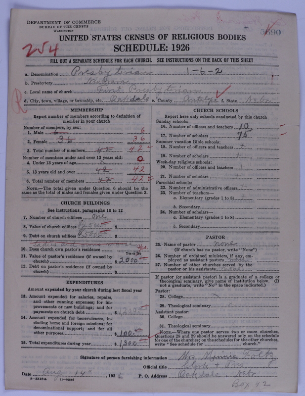 Scan of Presbyterian Church in the United States of America: 5690