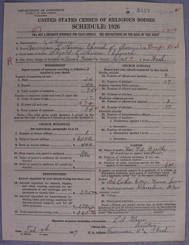 Scan of Norwegian Lutheran Church of America: 2418