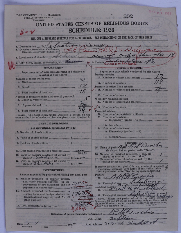 Scan of Salvation Army: 292