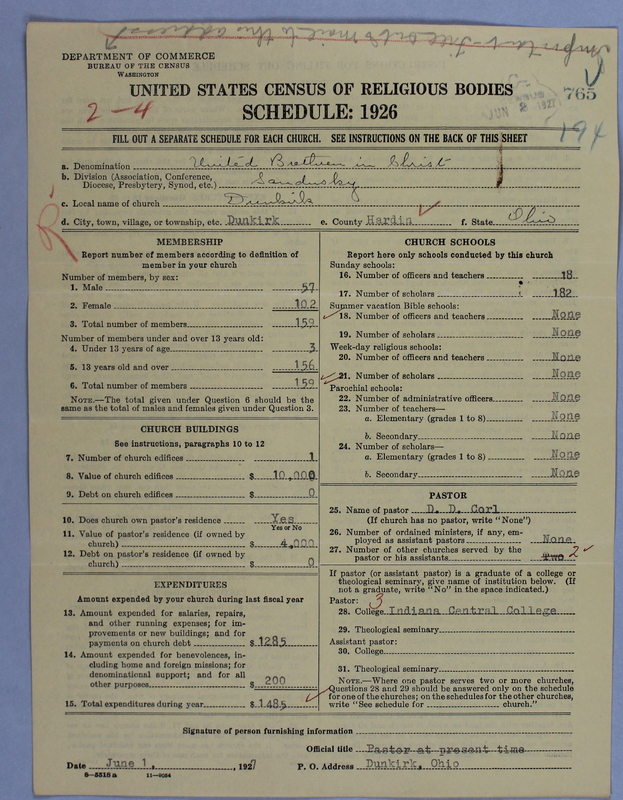 Scan of Church of the United Brethren in Christ: 765