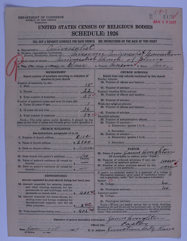 Scan of Universalist Church: 413