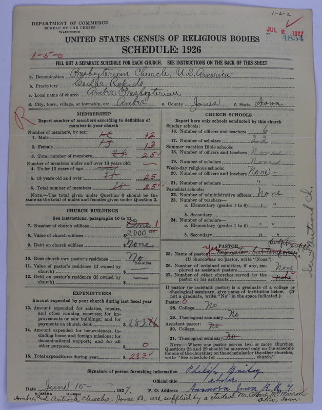 Scan of Presbyterian Church in the United States of America: 4854