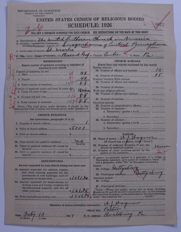 Scan of United Lutheran Church in America: 827