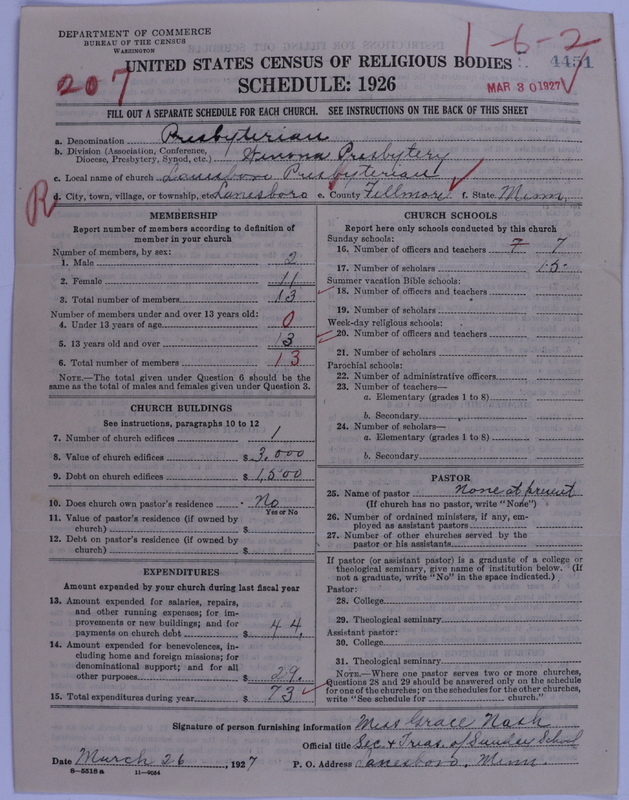 Scan of Presbyterian Church in the United States of America: 4451