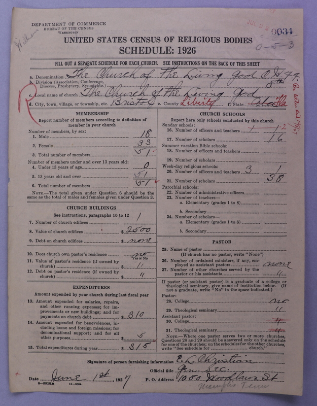 Scan of Church of the Living God, Christian Workers for Fellowship: 34