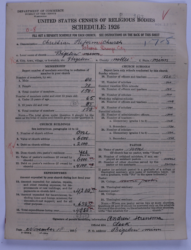 Scan of Christian Reformed Church: 163