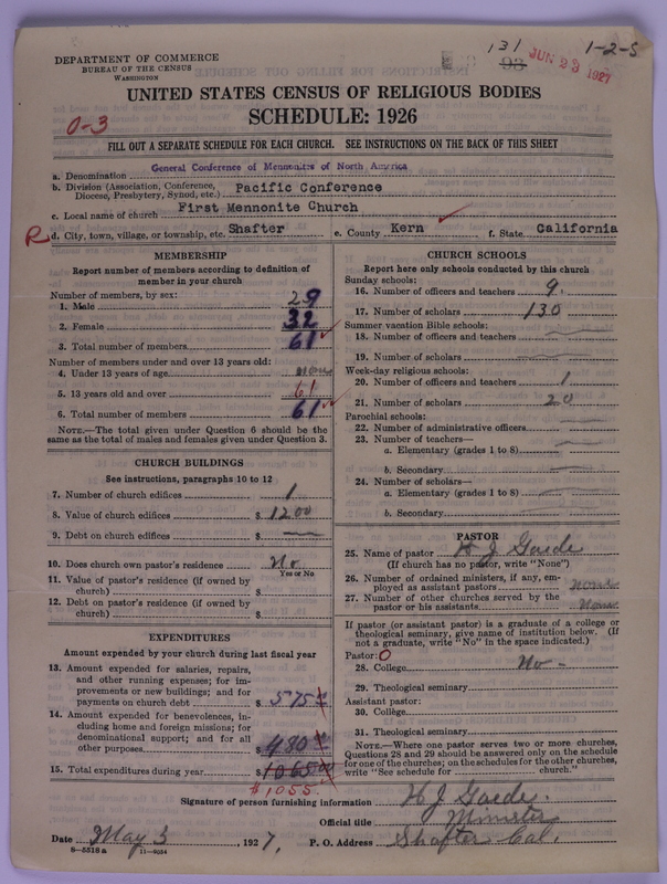 Scan of General Conference of the Mennonite Church of North America: 131