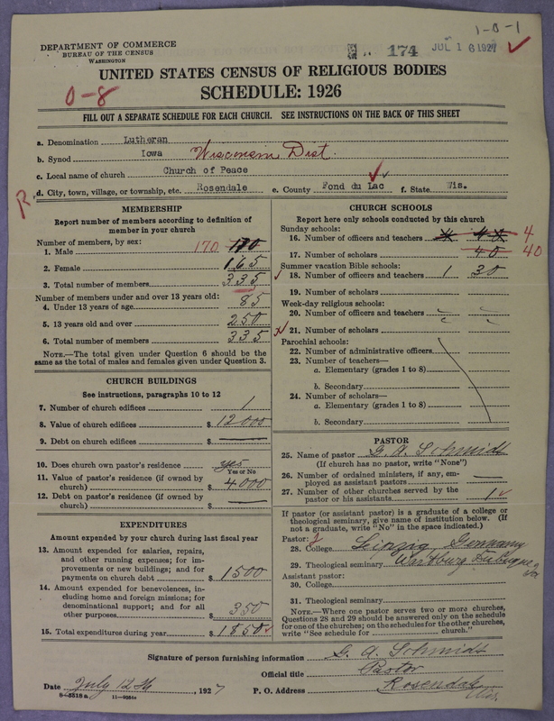 Scan of Evangelical Lutheran Synod of Iowa and Other States: 174