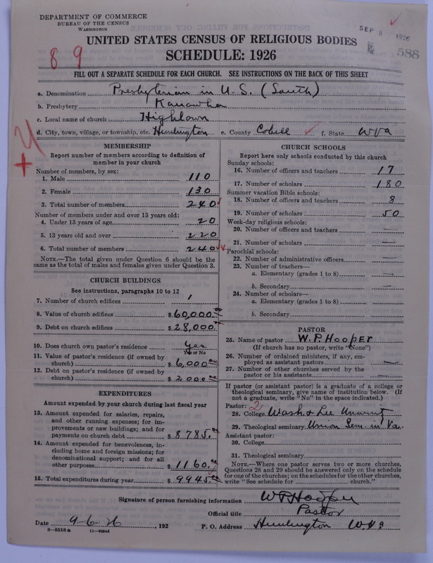 Scan of Presbyterian Church in the United States: 588
