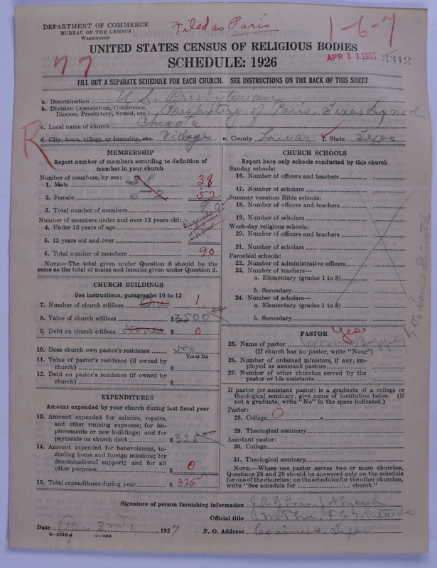 Scan of Presbyterian Church in the United States: 3312