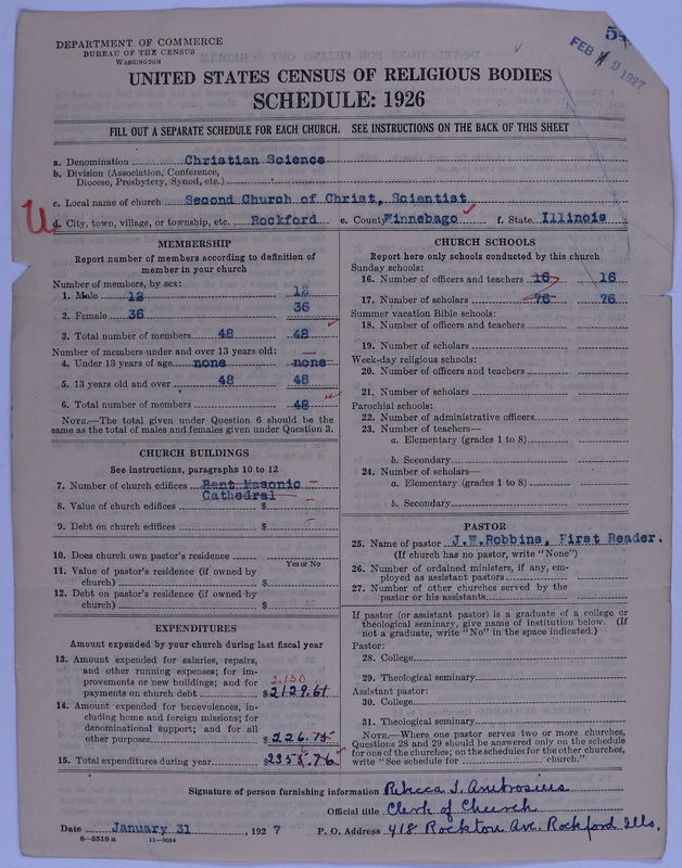Scan of Church of Christ, Scientist: 540