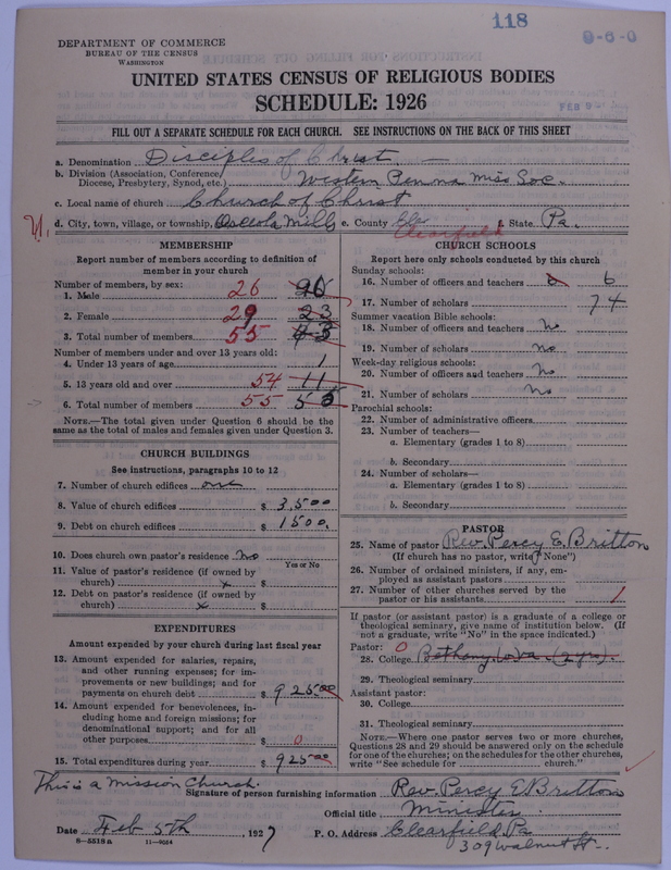 Scan of Disciples of Christ: 118