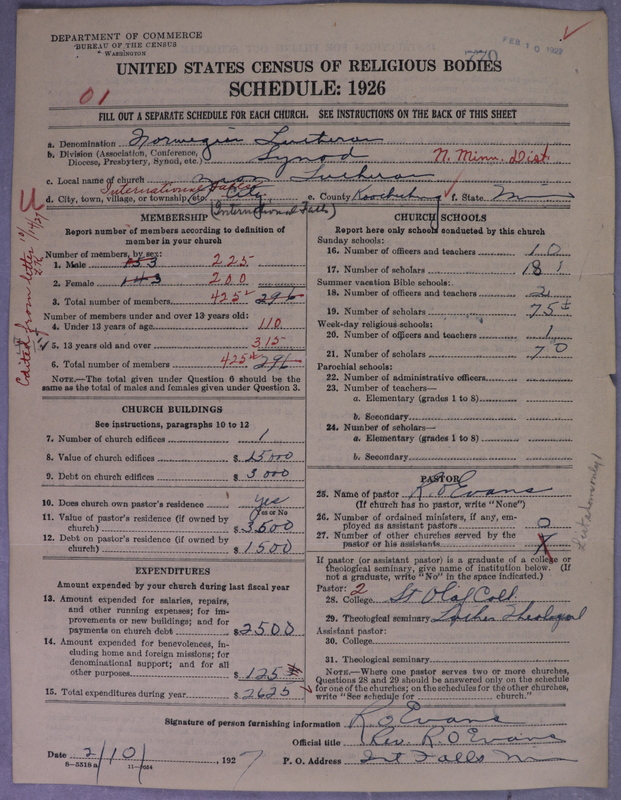 Scan of Norwegian Lutheran Church of America: 770