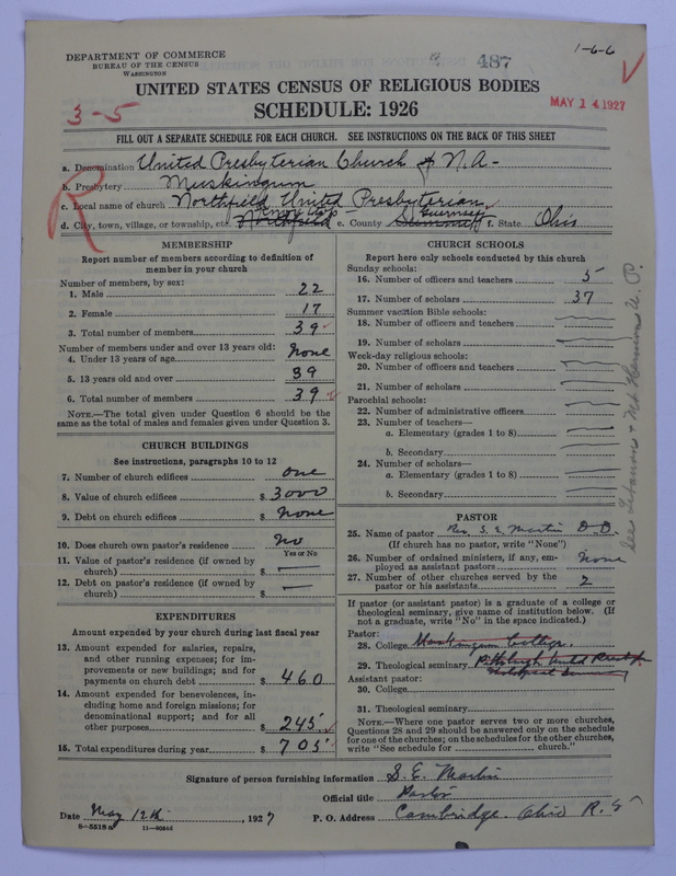 Scan of United Presbyterian Church of North America: 487
