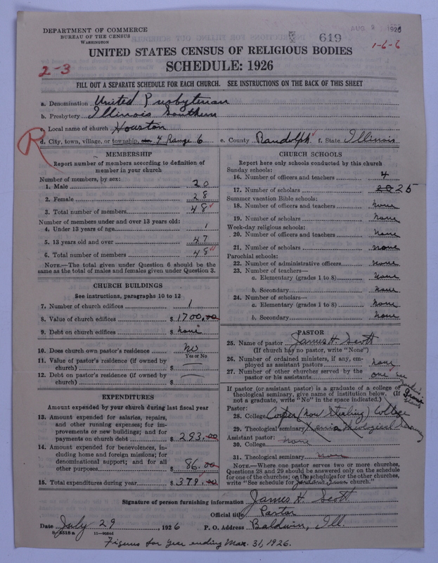 Scan of United Presbyterian Church of North America: 619
