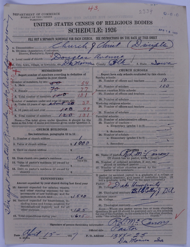 Scan of Disciples of Christ: 2334
