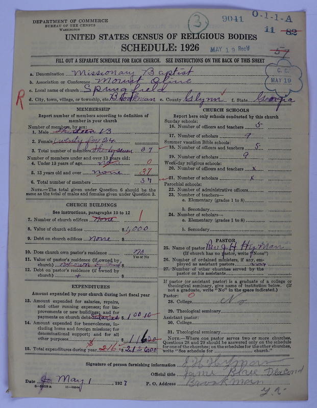 Scan of Negro Baptists: 9041