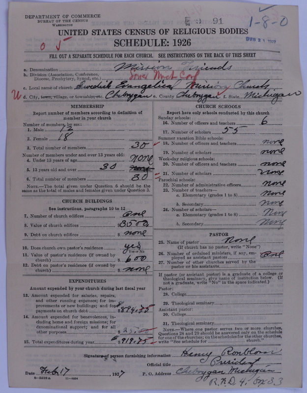 Scan of Swedish Evangelical Mission Covenant of America: 91