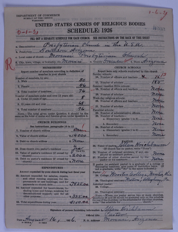 Scan of Presbyterian Church in the United States of America: 8203