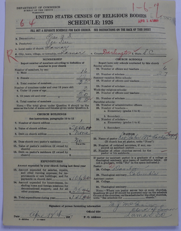 Scan of Presbyterian Church in the United States: 1387