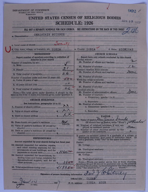 Scan of Church of Christ, Scientist: 902