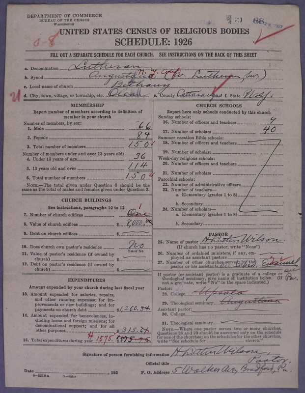 Scan of Evangelical Lutheran Augustana Synod of North America: 88