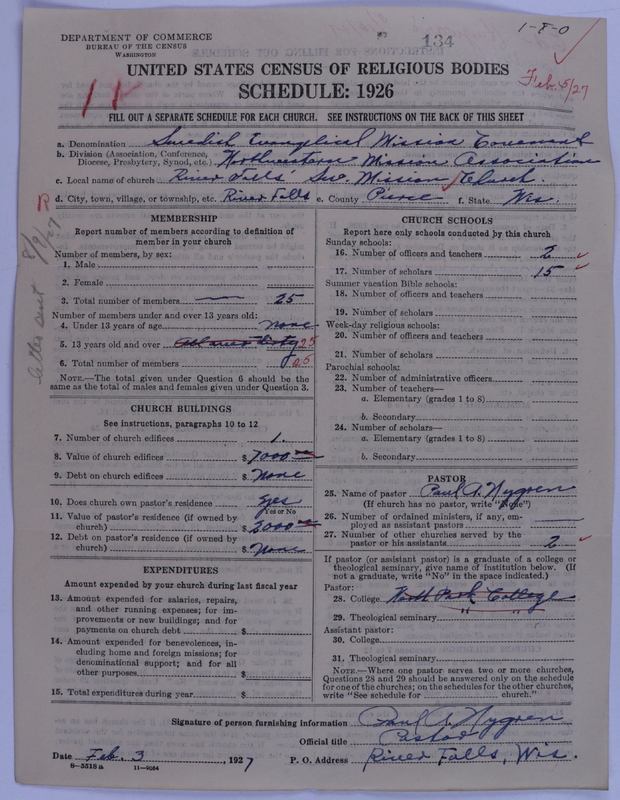 Scan of Swedish Evangelical Mission Covenant of America: 134