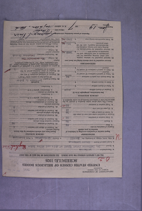Scan of Synod of the Reformed Presbyterian Church of North America: 366