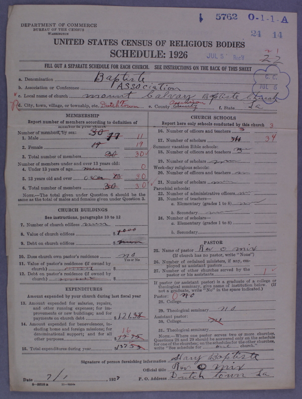 Scan of Negro Baptists: 5762