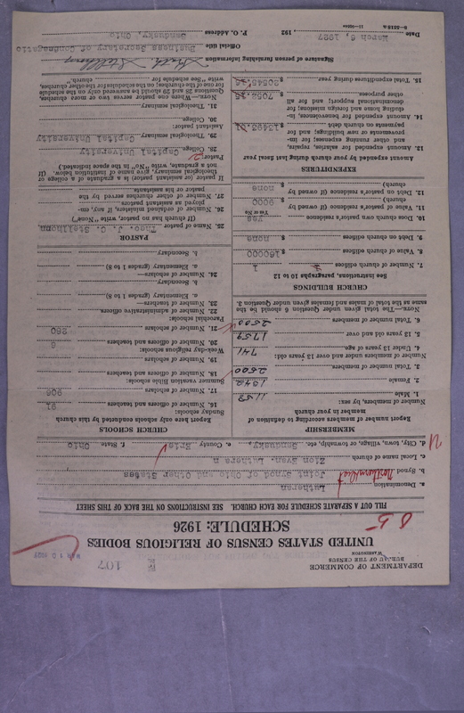 Scan of Synod of the Reformed Presbyterian Church of North America: 107