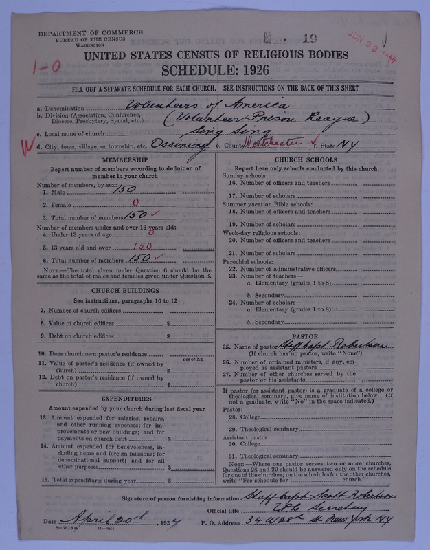 Scan of Volunteers of America: 19