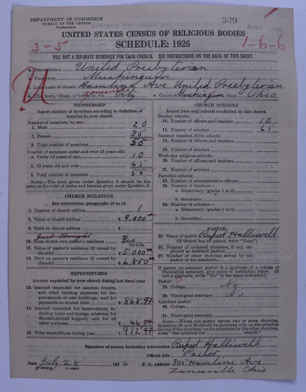 Scan of United Presbyterian Church of North America: 529